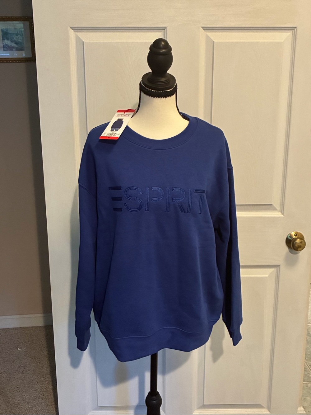 Esprit  Blue Crewneck Sweatshirt